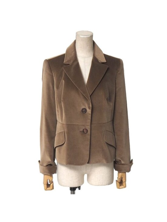 Celine Jackets & Blazers - Celine Tailored Jacket 40 Velour Leather